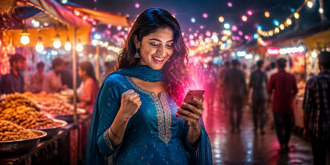 সিলেট মোবাইল পেমেন্ট স্যালওয়ার কামিজ পরা মডেল